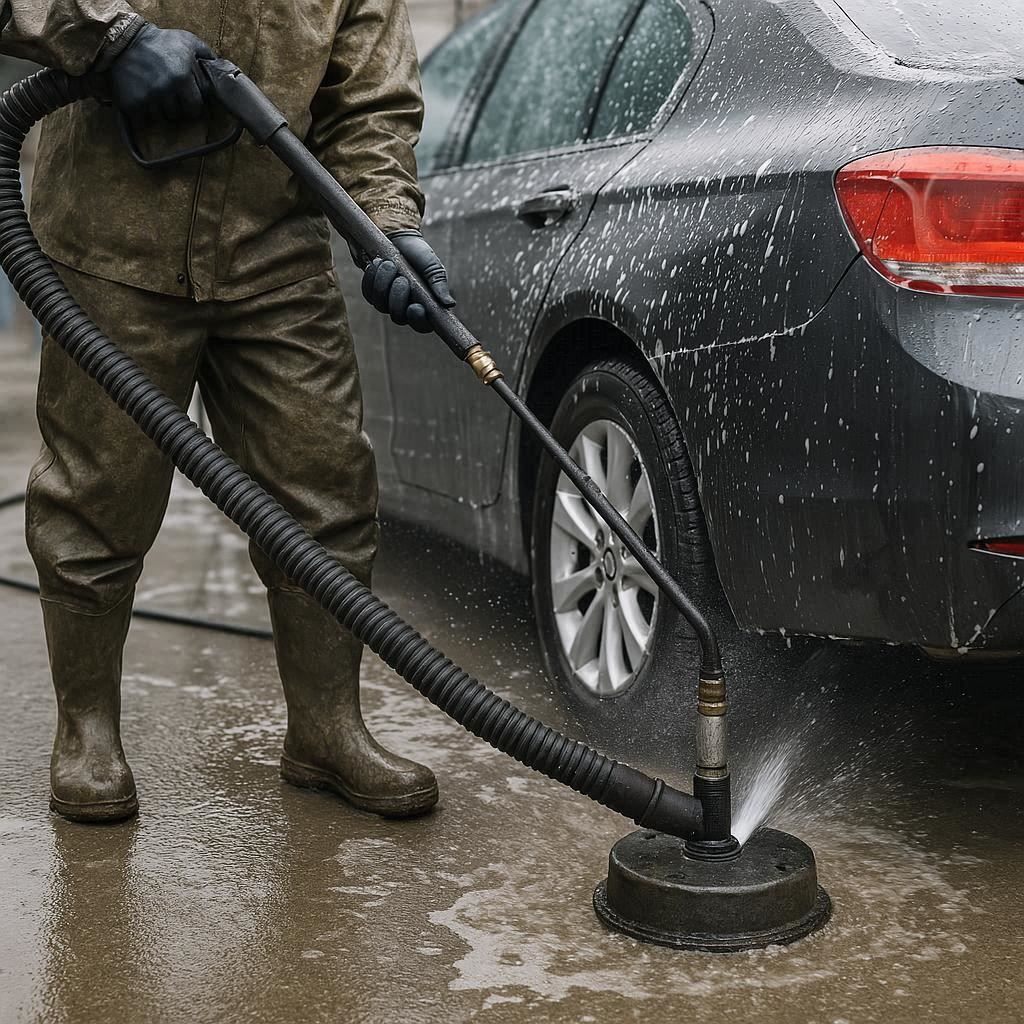 Откачка автомоек в Коммунаре